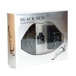 GIFT/SET BLACK SUN 3 PCS.  3.4 FL Perfume By SALVADOR DALI For MEN