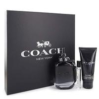 GIFT/SET COACH NEW YORK BY COACH 3 PCS.  100M Perfume By COACH For MEN