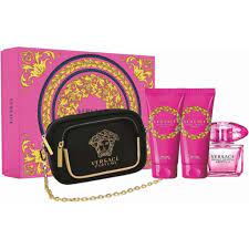 GIFT/SET BRIGHT CRYSTAL ABSOLU 4 PCS.  T 3.0 EDP SPRAY  3. Perfume By VERSACE For WOMEN