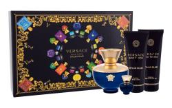 GIFT/SET DYLAN BLUE POUR FEMME BY VERSACE 4 PCS.  3. Perfume By VERSACE For WOMEN