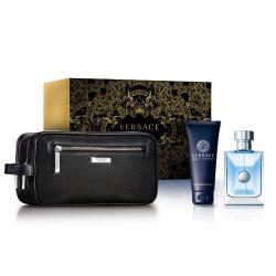 GIFT/SET POUR HOMME 3 PCS.  3.4 FL Perfume By VERSACE For MEN