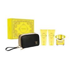 GIFT/SET VERSACE YELLOW DIAMOND  4PCS.  3.0 Perfume By VERSACE For Women