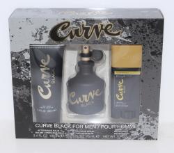 CURVE BLACK(M)(W/B)3PC Perfume By  For MEN