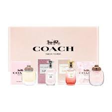 COACH (W) 4PC MINI SET: 4.5ML EDP + 4.5ML EDT Perfume By  For WOMEN