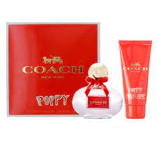 COACH POPPY - TRAVVEL SET - EDP 100ML + 100 ML BODY LOTION - (LFP) FOR WOMEN. Perfume By COACH For Kid