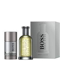 HUGO BOSS BOTTLED #6 (M) 2PC SET: 100ML EDT SPRAY + 75ML DEO STICK ( LFP) FOR MEN. DESIGNER:HUGO Perfume By  For Men